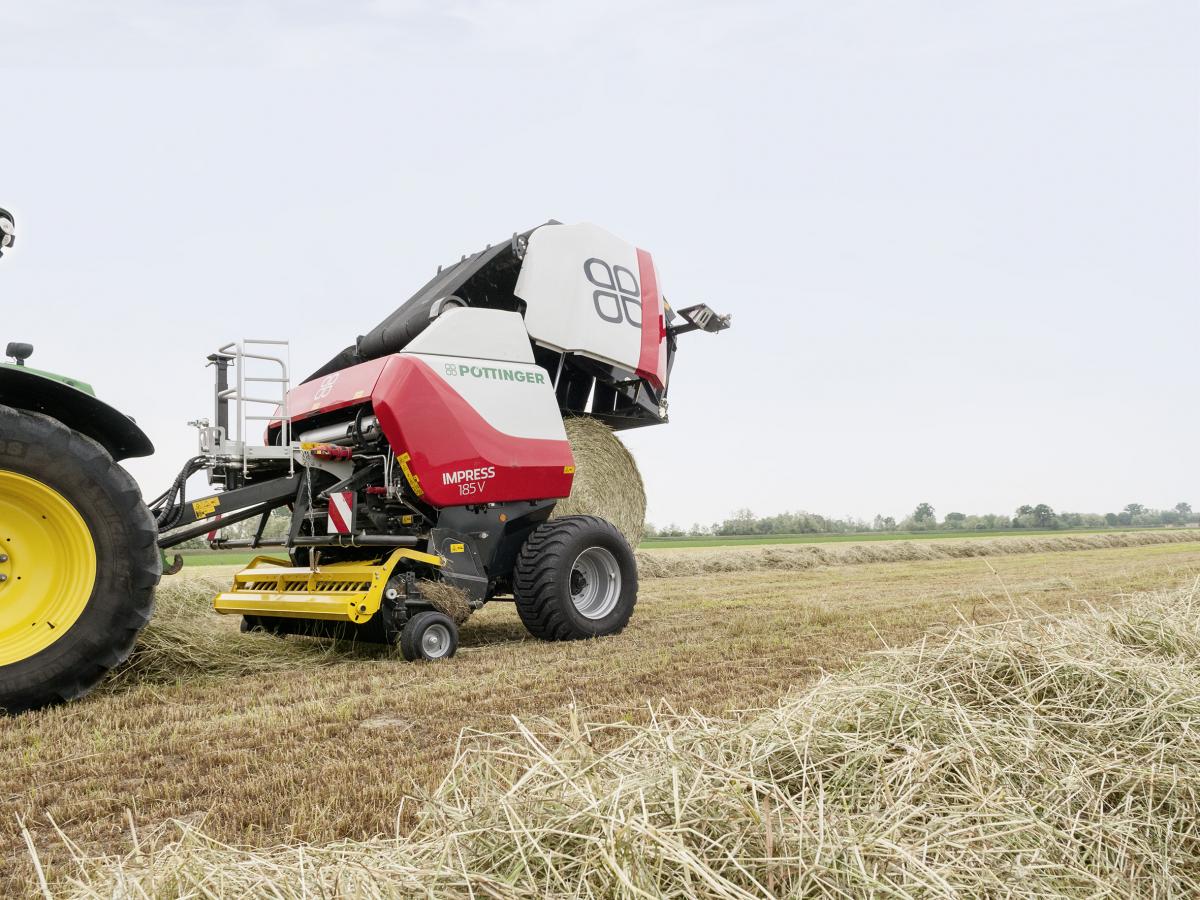 L’Impress de Pöttinger arrive en France. Photo: Pöttinger