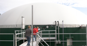 Cinq exploitations pour une unité de méthanisation. ©DR Cinq exploitations pour une unité de méthanisation. ©DR