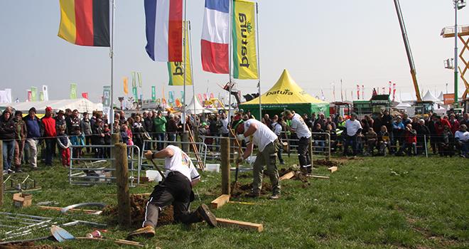 7e édition du championnat de France de pose de clôture électrique. © Patura 7e édition du championnat de France de pose de clôture électrique. © Patura