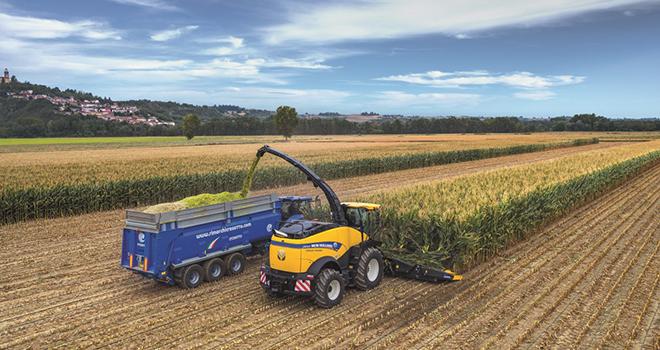 Quels sont les intérêts d'une coupe haute en maïs fourrage? CP : New Holland