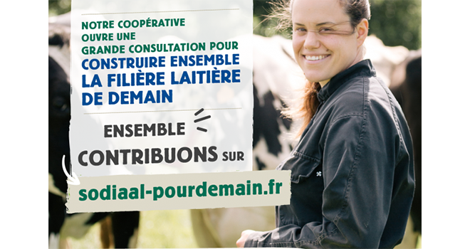 Sodiaal lance une consultation publique nationale. ©DR Sodiaal lance une consultation publique nationale. ©DR