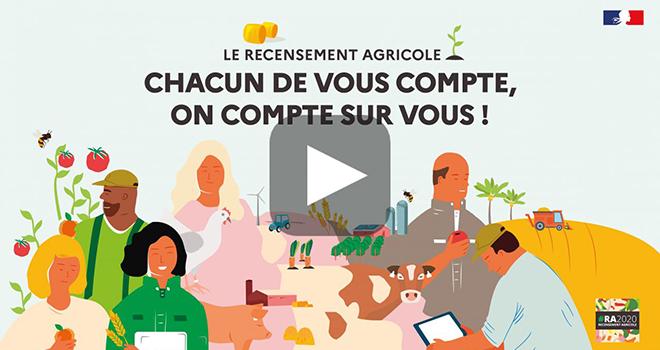 Le recensement agricole 2020, opération décennale européenne et obligatoire, a été lancé le 1er octobre dans toute la France. Photo : DR